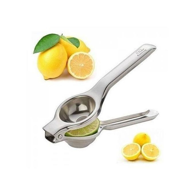 Stainless Steel Lemon/Orange Citrus Juicer/Squeezer - Silver