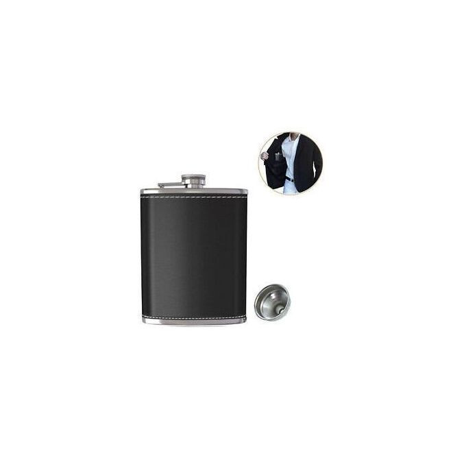 Portable Whist Whisky Flask -(color vary)