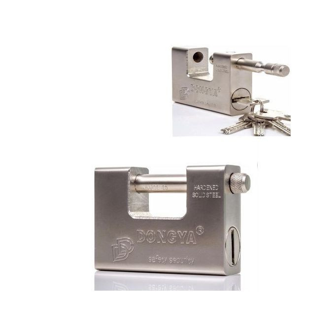 Dongya Heavy Duty Padlock 94mm-Silver