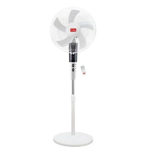 High Performance Stand Fan With Remote And Oscillating Function Unique Design-Multicolour