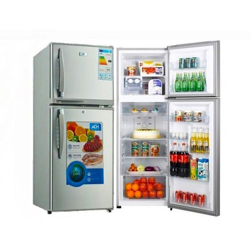 175 Litres Double Door Refrigerator With Deep Freezing Compartment-Grey/Silver