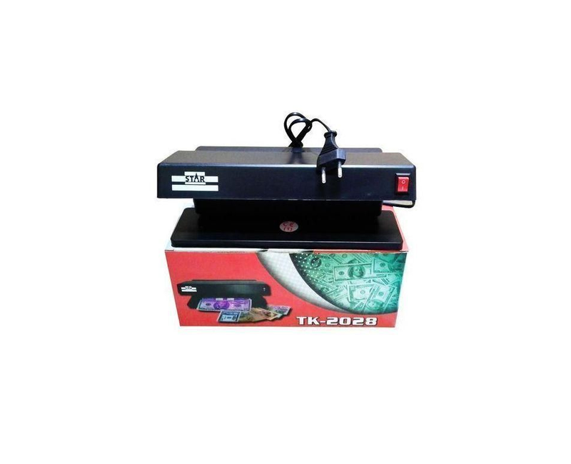 TK 2028 Counterfeit Fake Money Detector - Black