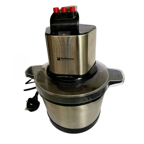 Multifunctional 8 Liters Meat And Vegetable Chopper With Very Sharp Blades-Silver/Black
