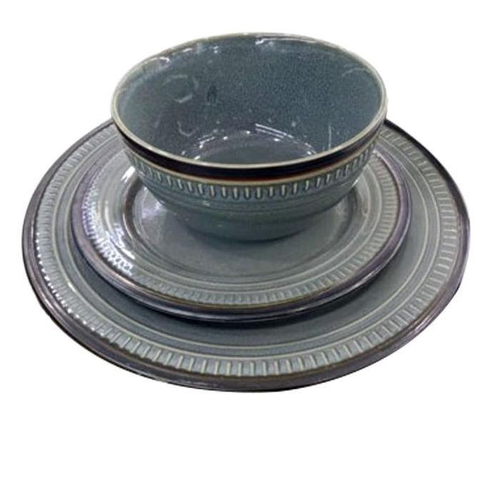18 Pieces Ceramic Dinnerware Set-Multicolour