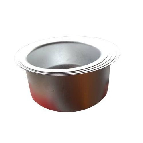 4 Pieces Pure Alluminium Mini Saucepans Perfect For A Small Family-Silver