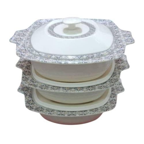 6 pieces Set Of Very Heavy Melamine Bowls Non Breakable Dishes For Serving Food - Multicolor
