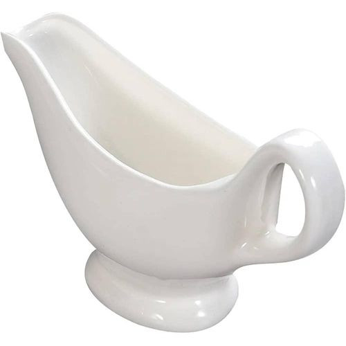 Gravy Bo*t 3Oz Ceramic Sauce Bo*t with Handle, Gravy Sauce B*at with Pointed Mouth Design - Multicolor