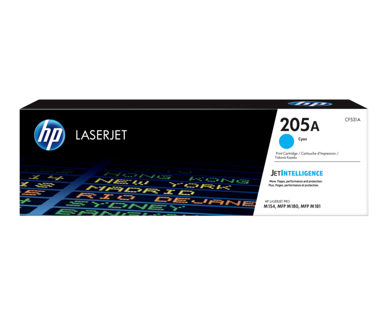 205A Cyan Laserjet Toner Catridge