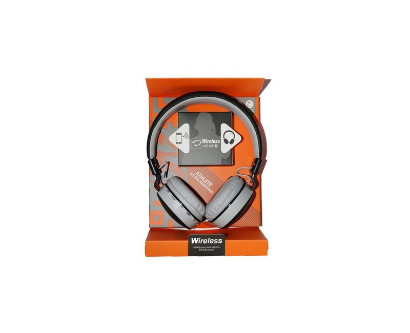High Performance Bluetooth Stereo Headset with Built-in Mic - Black