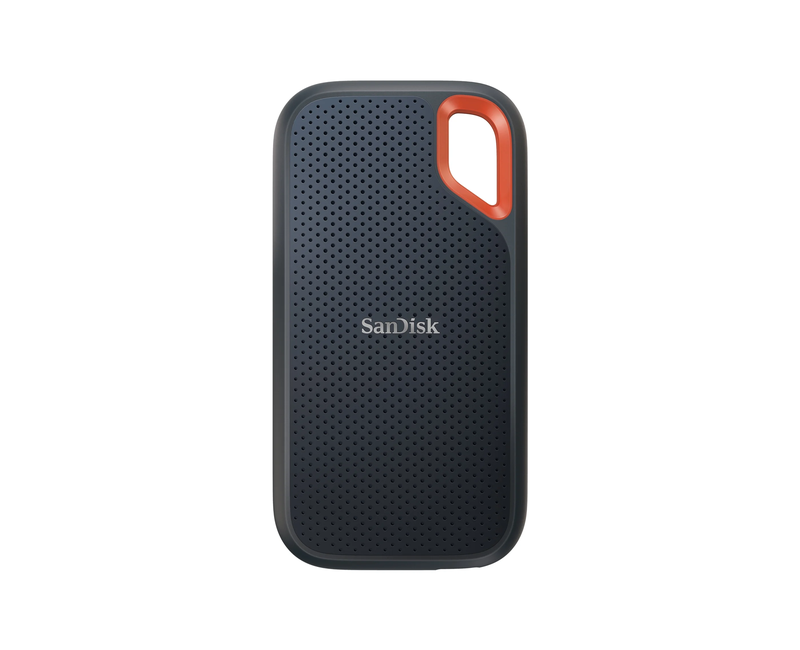 1TB Extreme Portable SSD - Up to 1050MB/s, USB-C, USB 3.2 Gen 2, IP65 Water and Dust Resistance, Updated Firmware - External Solid State Drive - SDSSDE61-1T00-G25 Sandisk