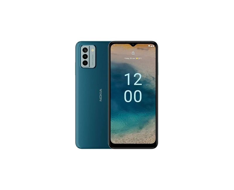 Nokia G22 – 50MP Triple Camera – 4GB RAM + 128GB ROM – 6.52" HD+ Display – Unisoc T606 Processor – 5050mAh Battery – 20W Fast Charging – Android 12 – 4G LTE – Mix Colors – Small Each