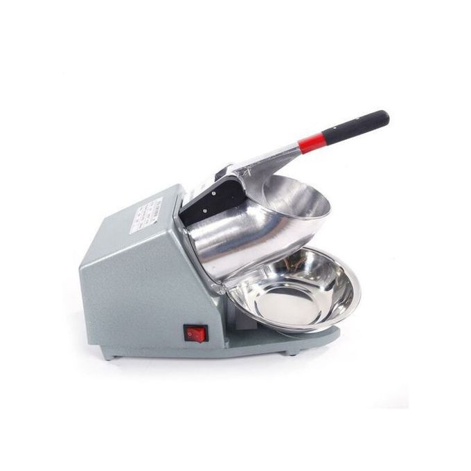 Electric Ice Crusher, Shave Chopper Machine, Silver .