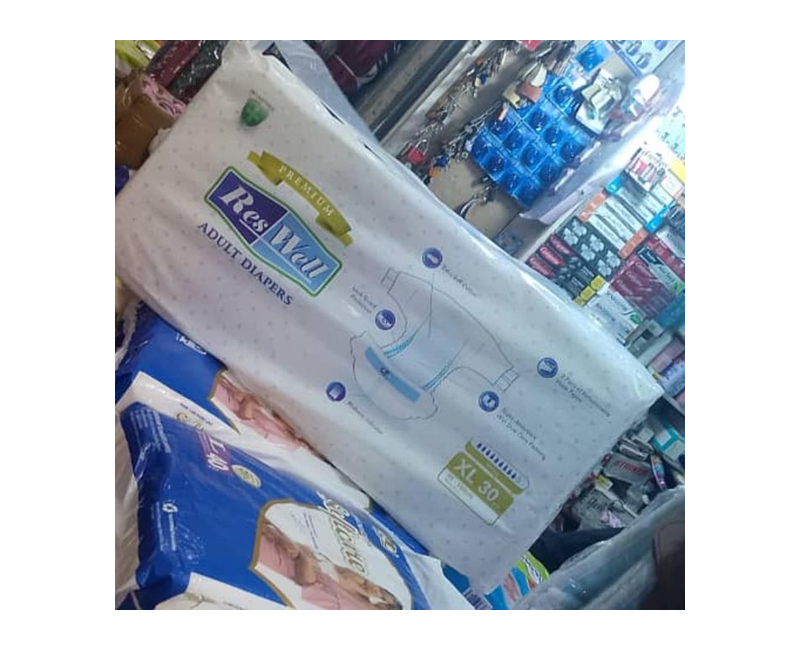 RESWELL ADULT DIAPER SIZE 30s