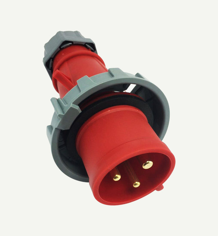 INDUSTRIAL SOCKET 32A 220/415V IP67