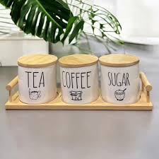 set of tea box organizer
