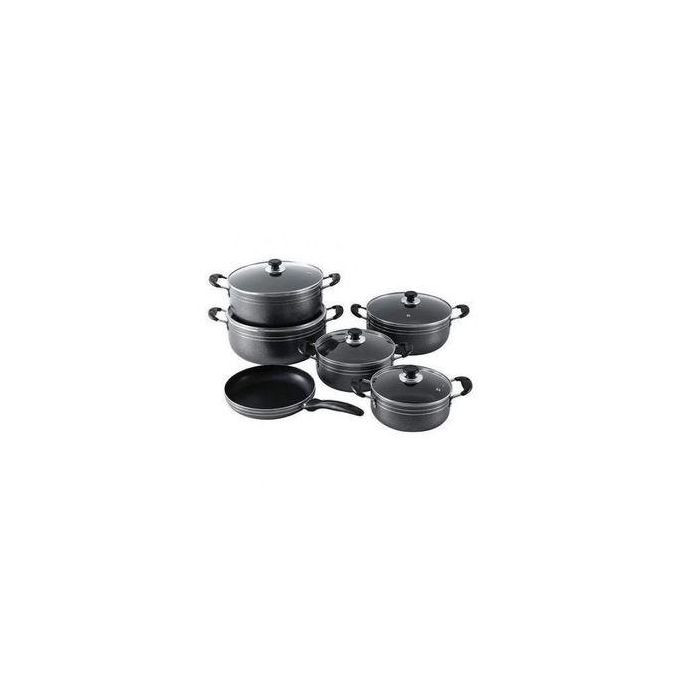 set of 6 tornado cockware
