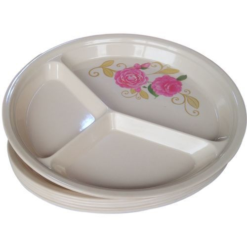 Melamine Dinner Plates - Cream