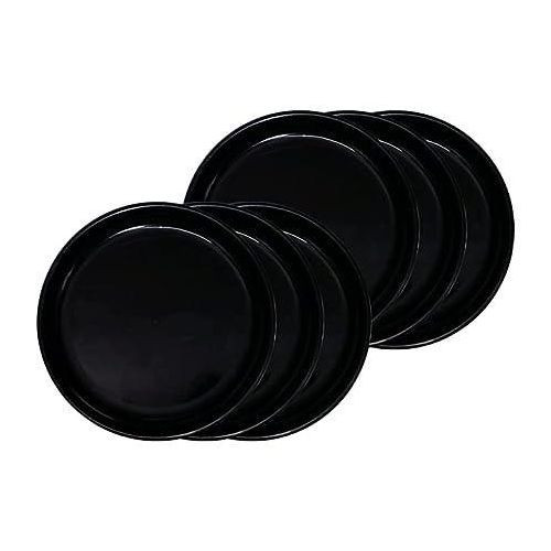 6 Ceramic Quality Dinner Plates For Serving Food
