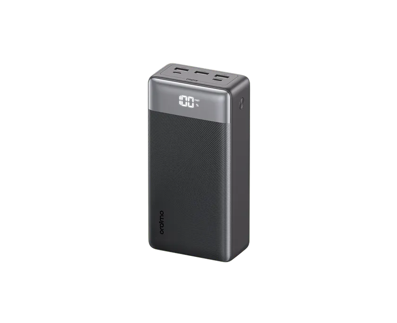 40000mAh PowerBox Ultra Charging Power Bank 400 22.5W PD QC 3.0 Ultra-high Capacity- Black oraimo