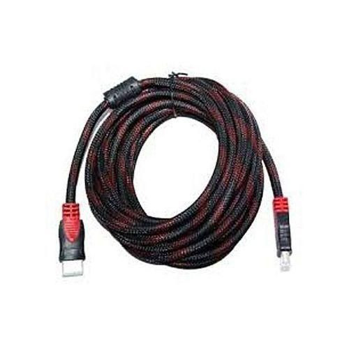 High Quality Picture HDMI-HDMI Cable 10meters- Black,Red