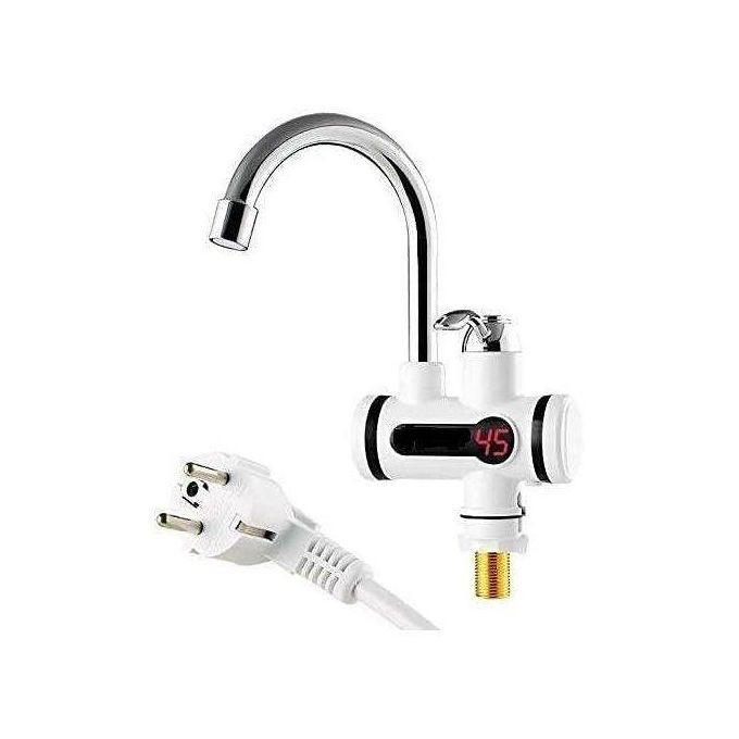Home & Kitchen Studio Water Heating Instantaneous,Water Heater Tank less for Tap,with LED Digital Temperature Display ABS Body Shock Proof Electric Tap For Home Kitchen