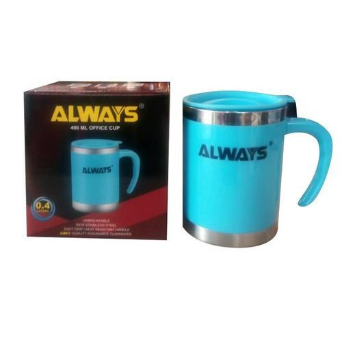 Popular Hot and Cold Travel Mug Of 0.4Liters-Blue