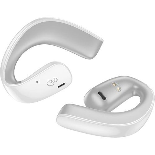 Earbuds EQ4 TWS Open Ear Air Conduction True Wireless Earphones Sport Wireless Headphone Bluetooth 5.3 13MM Driver Bass Boost Upto 12hrs Play Time Gaming Headset- Multicolor