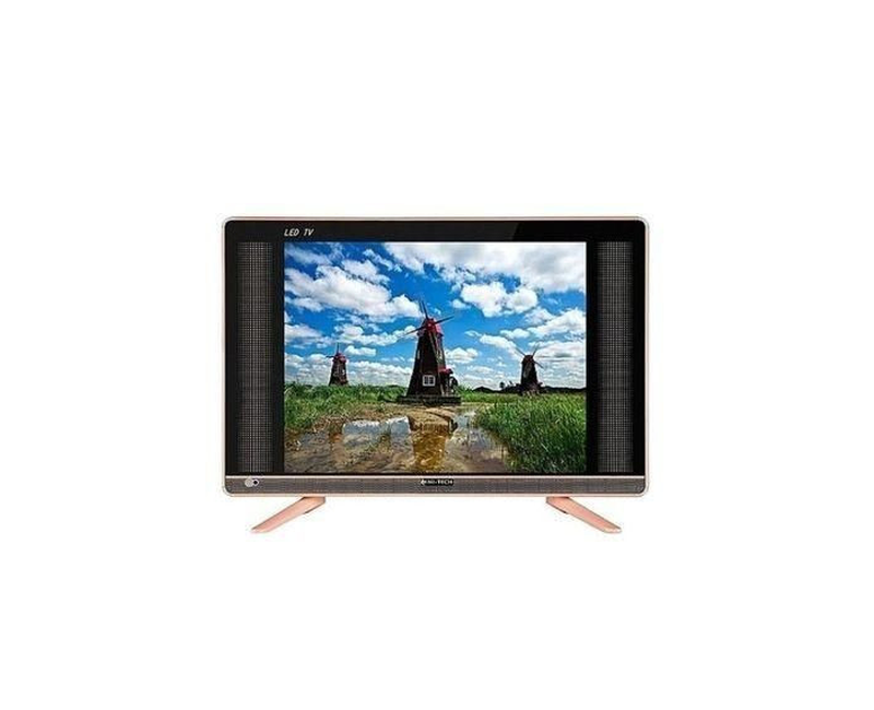 Mi Tech 19" LED TV with USB, HDMI, VGA Support - Black