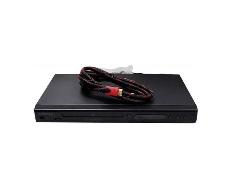 Sayonapps DVD Player With High Compatibility With A Free HDMI Cable - Black