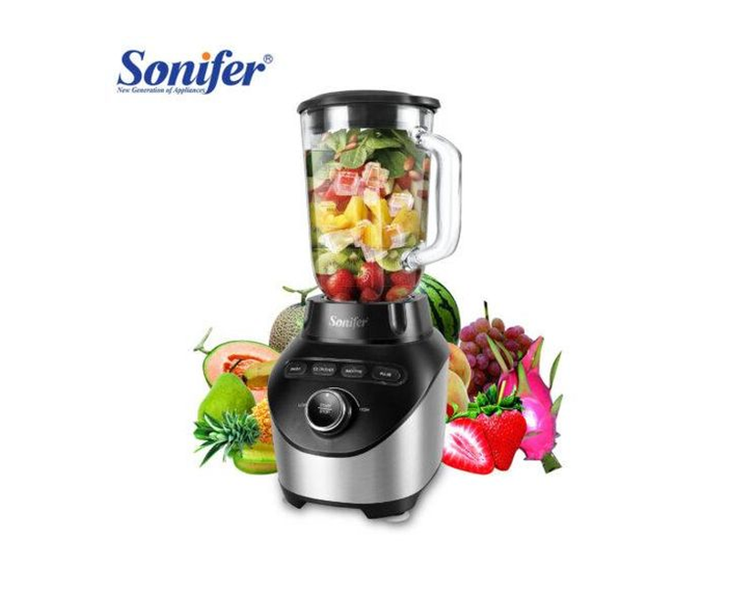 Electric Powerful Commercial Blender For Making Juice And Smoothies With Ice Crushing Function