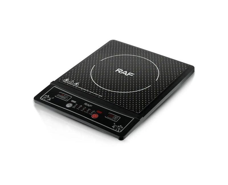 Electric Digital Touch Control Stove Heating Radiant Infrared Cooker Induction Cooker With Large Fire Power – Black