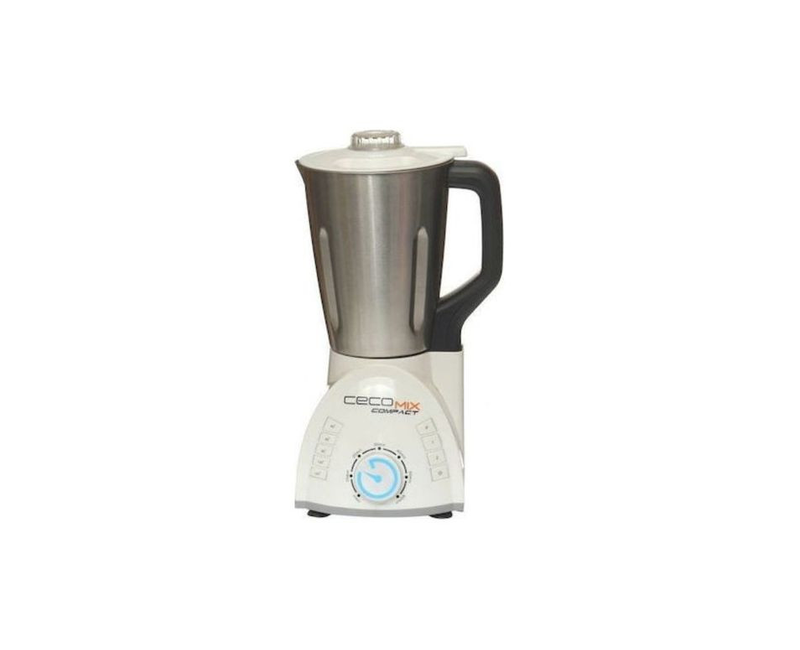 2.5L Stainless Steel Blender, Grinder, Processor - Silver Cecomix