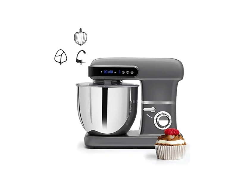 10Ltr Stand Mixer 1200Watts Bowl Capacity Extra Powerful Motor 6 Power Level With Lid Bowl Cover -Multicolor Digiwave