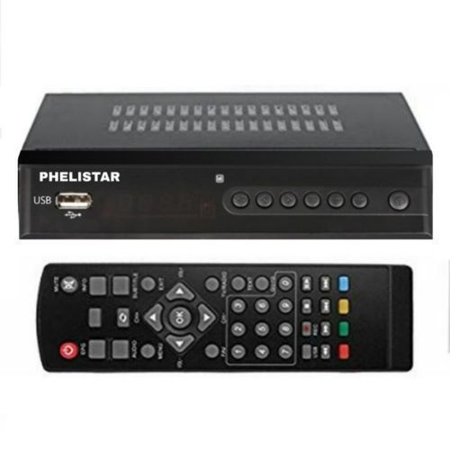 Free To Air Decoder DVB T2 Terrestrial - Black