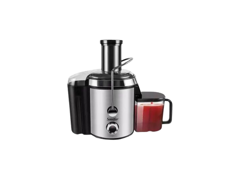 Juice Extractor With 2 Speeds Juicer 1.5 Liters Pulp Container-Multicolour