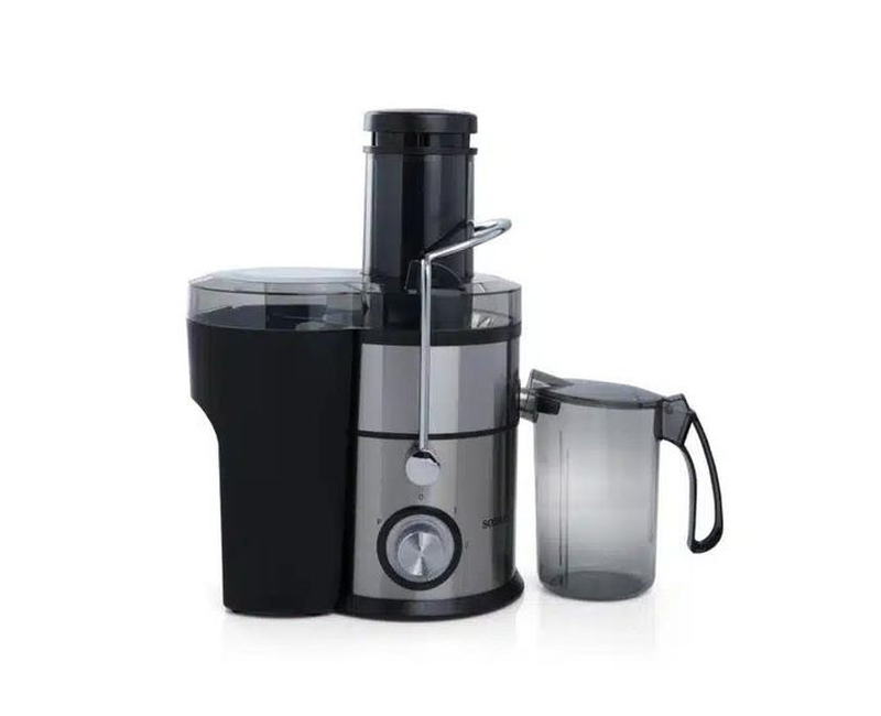 4 In 1 Juicer With Stainless Steel Filter Grinder Mill Juicer Blender And Container-Multicolour
