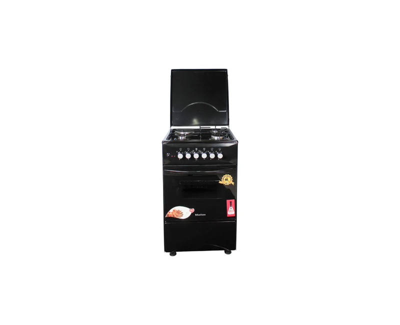 Blueflame inbuilt cooktop hob E431C-B-black, 3 gas + 1 electric plate. Auto gas ignition system. Black clour easy Enamel panel.