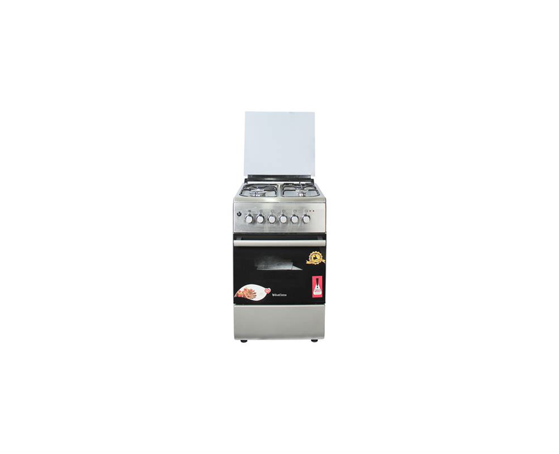 Blueflame cooker D6040GRF, 60*60 Gas Oven, Inox Stainless steel Body, Pool System, Chicken Roteserrie, Turbo fan, Glass top cover.Digital Timer, Auto gas Ignition