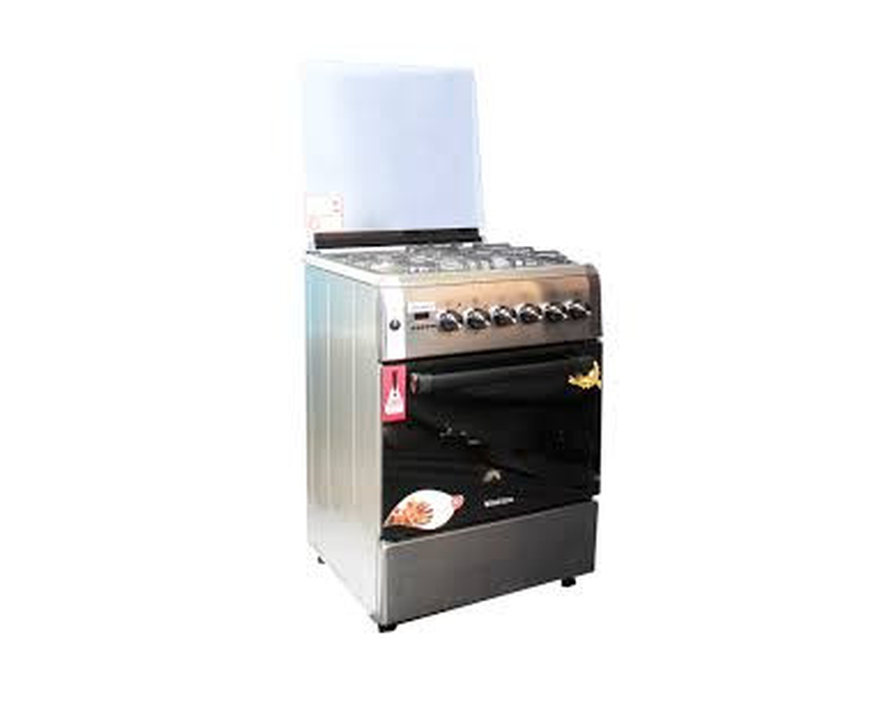 Blueflame cooker D6031ERF, 60*60 Electric Oven, Inox Stainless steel Body, Pool System, Chicken Roteserrie, Turbo fan, Glass top cover.Digital Timer, Auto gas Ignition