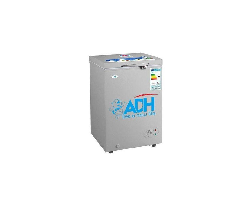 130 Liters Fridge With Chest Freezer Compartment-Multicolour