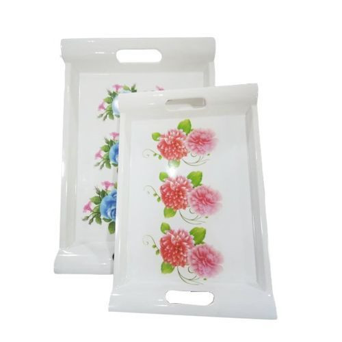 Two Piece White Tray