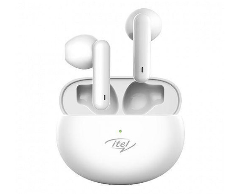 BudsAir Noise Cancelling Ear Phones With Bluetooth Version Of V5.3 - White