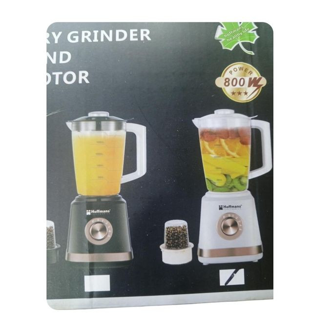 2 In 1 Electric Juice Blender Jar 1.5L - Black