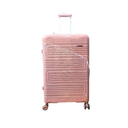 A vintage Big Size Travel Suitcase It Has Multiple Colours It's Strong Water Proof Material Durable It's Has Multiple Colours Extremely Durability It's Pure Rubber It's Foldable Material