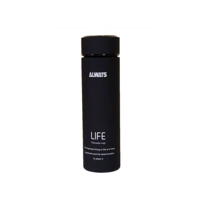 Stainless Vacuum Travel Mug 450ml - Black