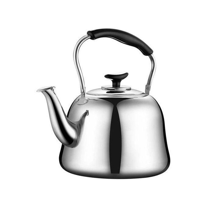 Stainless Steel Whistling Kettle - Silver