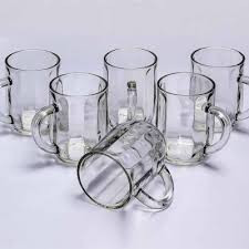 12pcs short glasses with handles