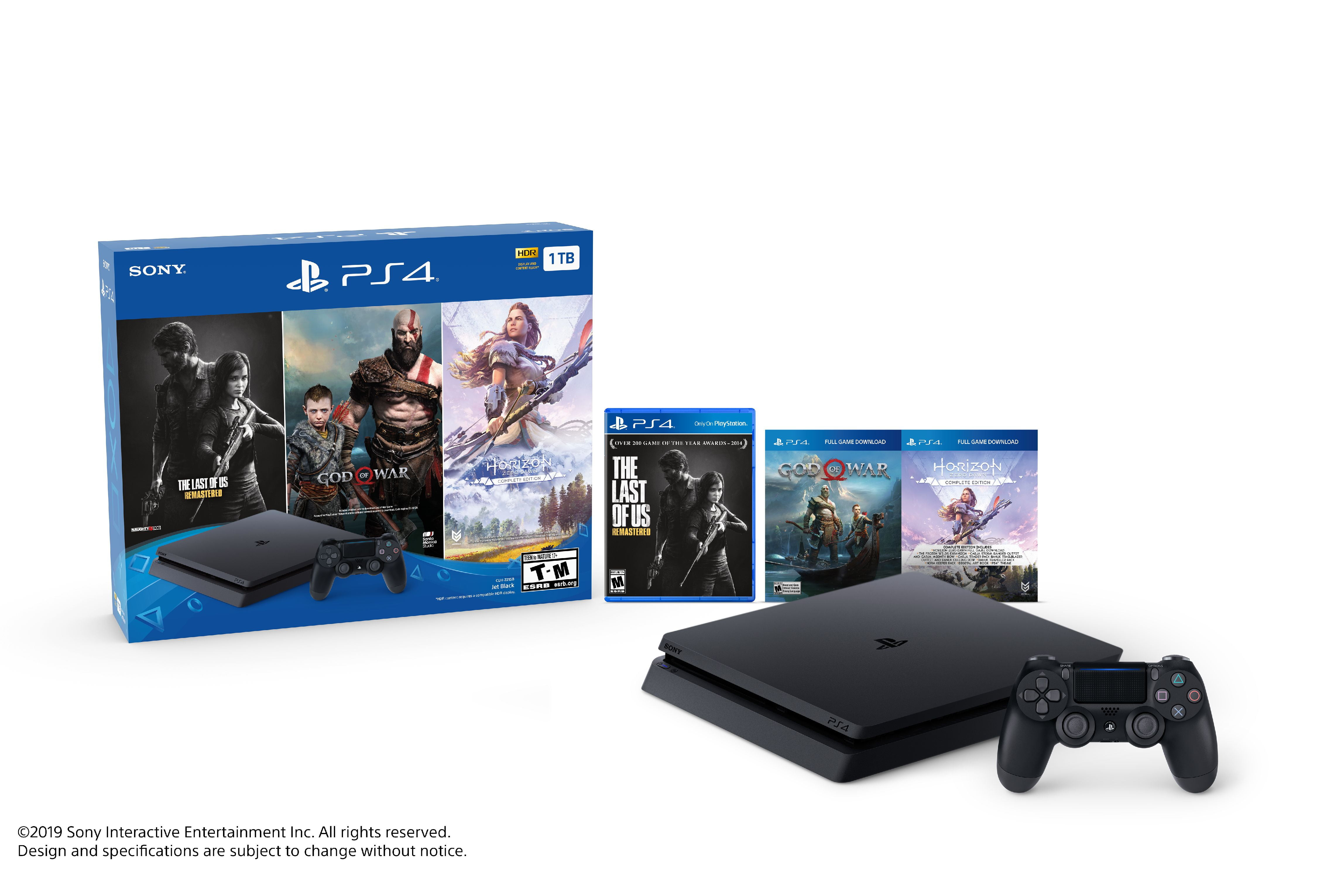 Playstation 4 Slim  Console with EA Sports FC 24 CD  Refurbished - Jet Black