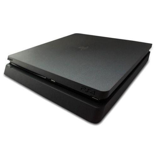 Playstation 4 Slim PS4 Console with Pre-Installed EA Sports FC 24 & 2 Controllers - Refurbished - Jet Black