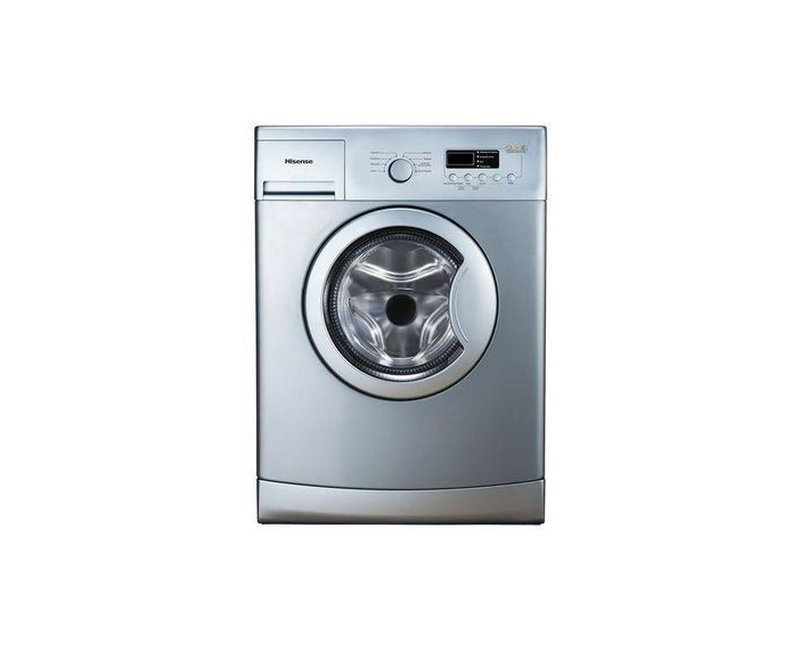 HISENSE 9KG FRONT LOADING WASHER AND DRYER SILVER